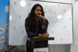 Speaking contest at Rao Consultants