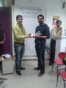 Speaking contest at Rao Consultants