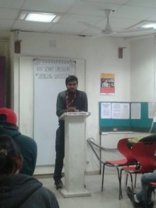 Speaking class at Rao Consultants