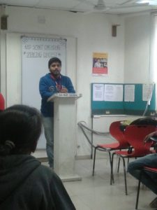 Speaking class at Rao Consultants