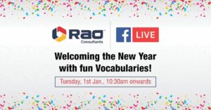 Welcome 2019 with Fun Vocabularies