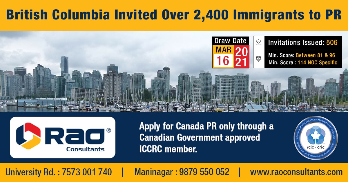 British Columbia draw