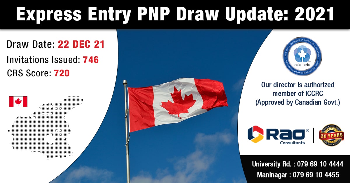Express Entry PNP Draw Update - Rao Consultants