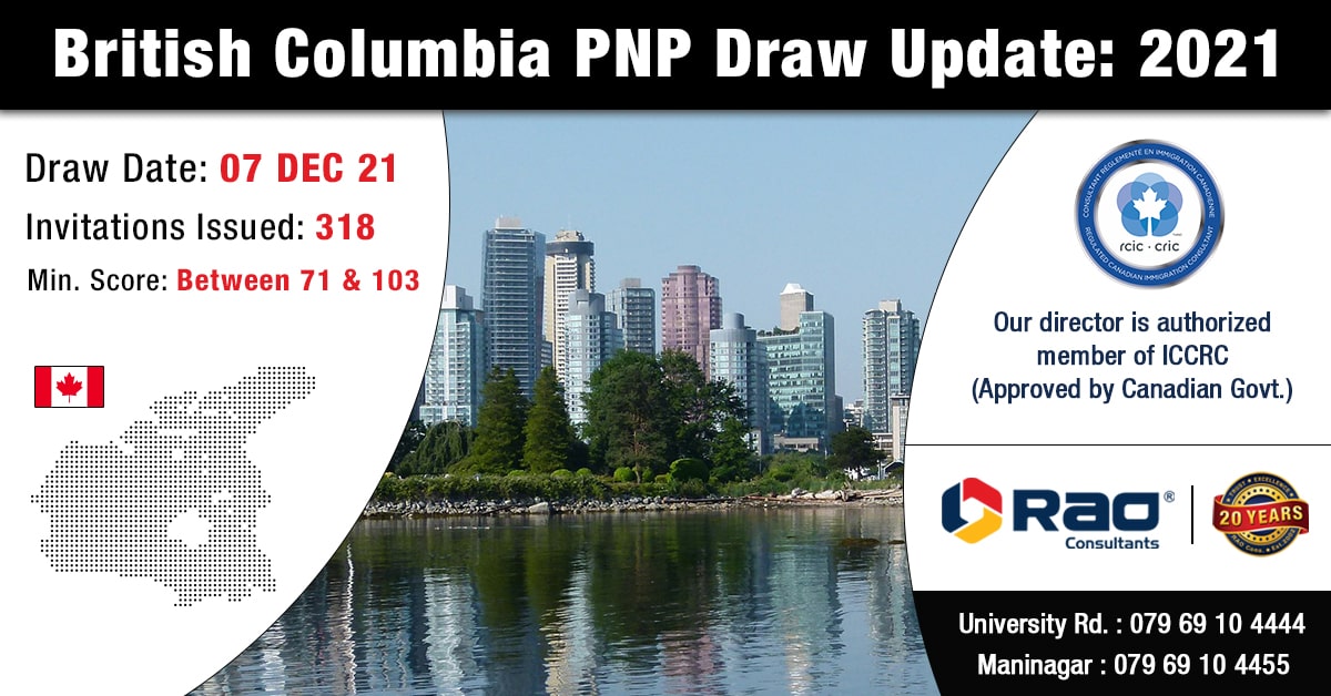 British Columbia PNP Draw