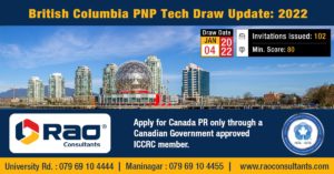 British Columbia PNP Tech Draw - Rao Consultants