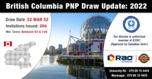 British Columbia PNP Draw - Rao Consultants