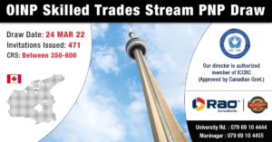 OINP Skilled Trade Draw