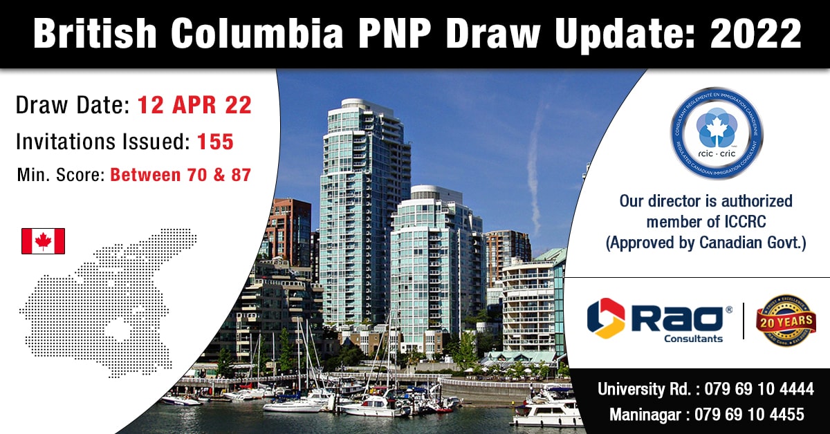 British Columbia PNP Draw