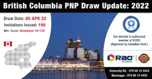 British Columbia PNP Draw