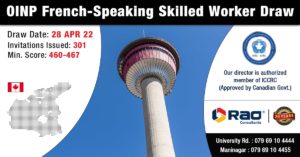 OINP French Speaking Skilled Worker Draw