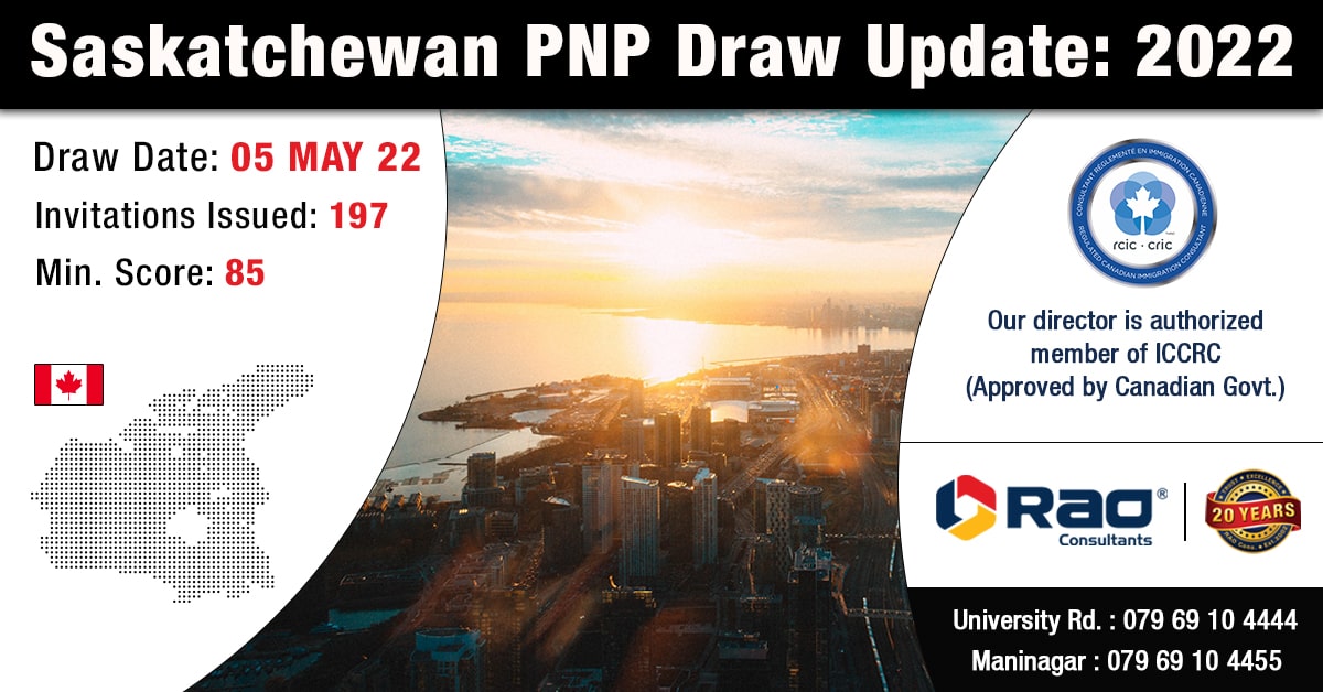Sasketchwan PNP Draw May 2022