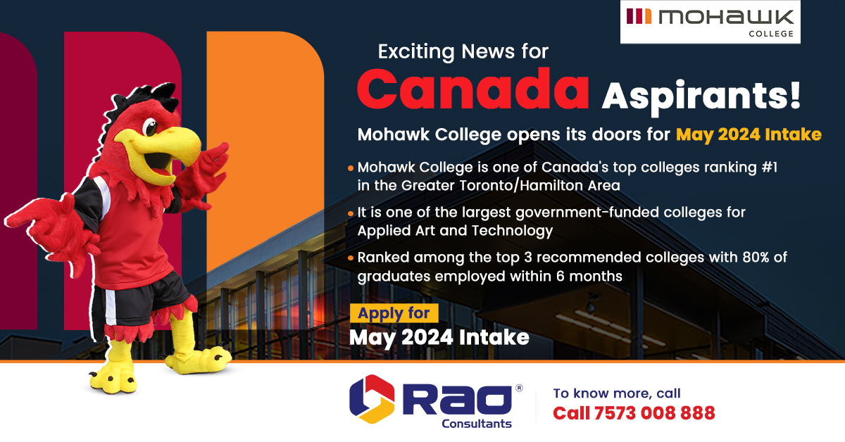 Mohawk College Intake 2024